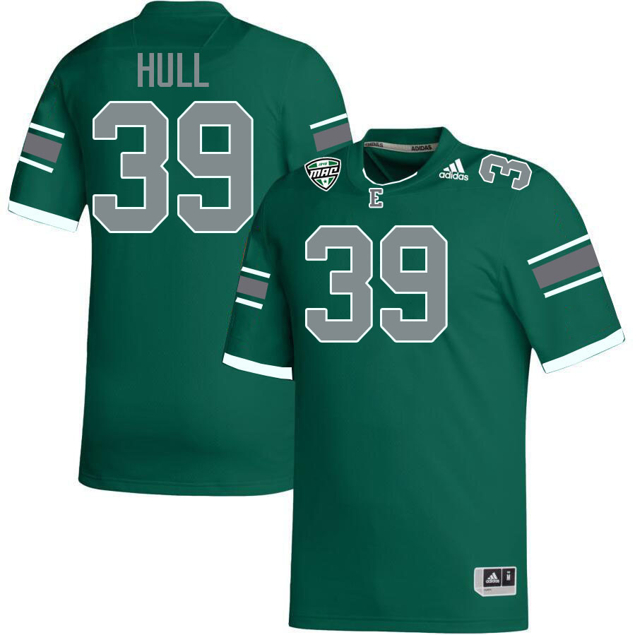 Eastern Michigan Eagles #39 Daniel Hull College Football Jerseys Stitched-Green